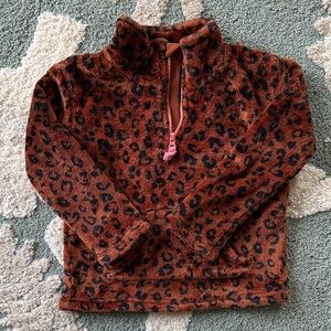 Jumping Beans Brown Leopard Kids Hoodie